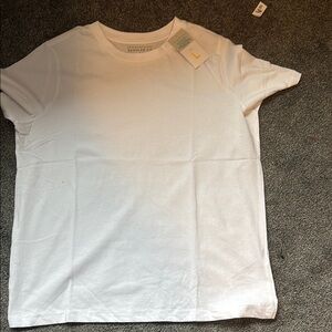 White Crew Neck T-Shirt